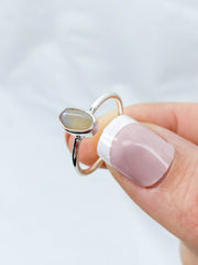 Ethiopian Opal Sterling Silver Ring