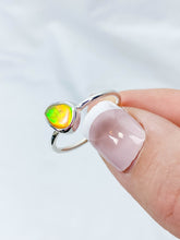 Ethiopian Opal Sterling Silver Ring