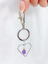 Love Crystals Keyring Amethyst