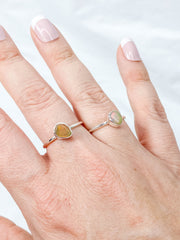 Ethiopian Opal Sterling Silver Ring