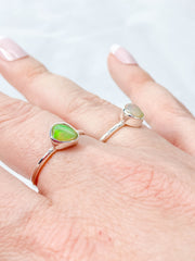 Ethiopian Opal Sterling Silver Ring