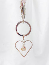 Love Crystals Keyring Rose Quartz