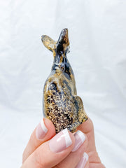 Jasper Sphynx Cat Carving