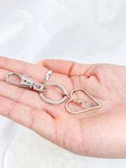 Love Crystals Keyring Clear Quartz