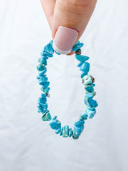 Turquoise Chip Bracelet