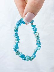 Turquoise Chip Bracelet
