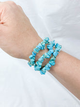 Turquoise Chip Bracelet