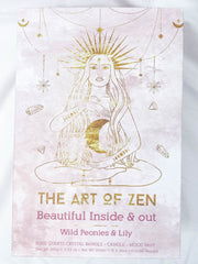 The Art Of Zen: Beautiful Inside and Out | Wild Peonies & Lily