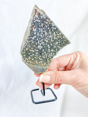 Druzy with Inclusions on Stand 175g