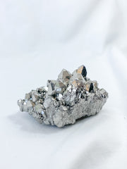 Amethyst Silver Titanium Treated Cluster 45g