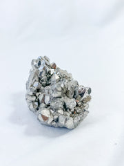 Amethyst Silver Titanium Treated Cluster 37g