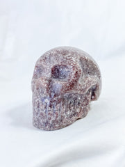 Lepidolite Skull 258g