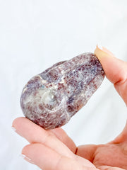 Lepidolite Skull 258g