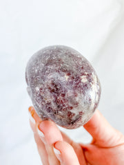 Lepidolite Skull 258g