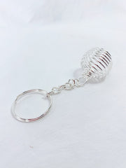 Spiral Keyring | Silver