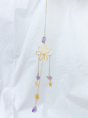 Amethyst Flower SunCatcher