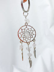 Rose Quartz Keyring