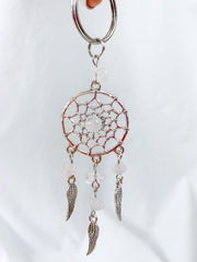Rose Quartz Keyring