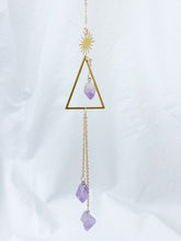 Amethyst Triangle SunCatcher