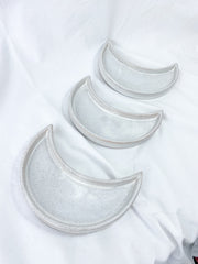 New Moon Ceramic Crystal Dish