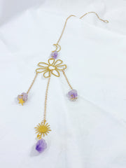 Amethyst Flower SunCatcher