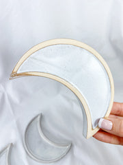 New Moon Ceramic Crystal Dish