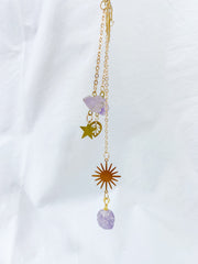 Amethyst Flower SunCatcher