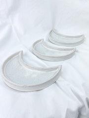 New Moon Ceramic Crystal Dish