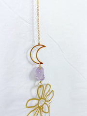 Amethyst Flower SunCatcher