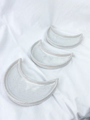 New Moon Ceramic Crystal Dish