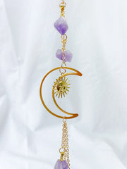 Amethyst New Moon SunCatcher