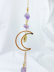 Amethyst New Moon SunCatcher