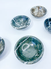 Black Onyx with inclusions Bowl | Medium