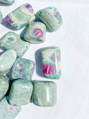 Ruby Fuchsite Tumbles | Medium