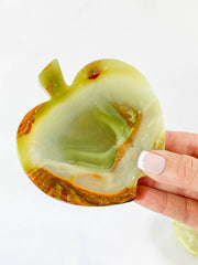Green Onyx Apple Bowl | Large