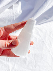 Selenite Polished Point | Medium