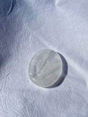 Clear Quartz Worry Stone