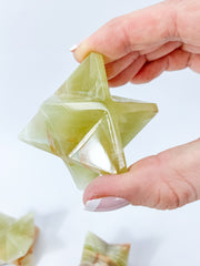 Green Onyx Merkaba | Large