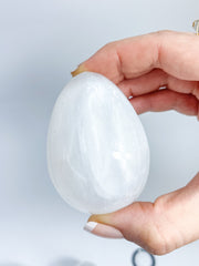 Selenite Egg | X Large