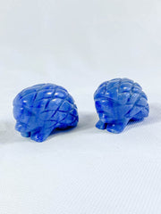 Blue Quartz Hedgehog Carving