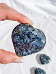 Larvikite Heart | Large