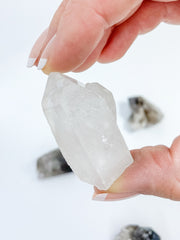 Balance Duo: Clear Quartz + Smoky Quartz | Small