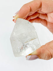 Clear Quartz Polished Point Phantom 135gm