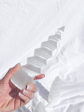 Selenite Unicorn Horn | Large