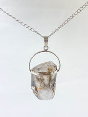 Amethyst Elestial Large Pendant