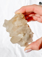 Smoky Himalayan Quartz Cluster with Inclusions 195g