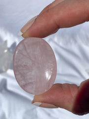 Rose Quartz Worry Stone