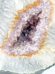 Amethyst with Cacoxenite and Quartz Geode Statement Piece 6.7kg