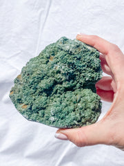 Green Heulandite CutBase Cluster 600g