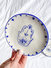 Hamsa Ceramic Dish